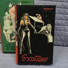 EXOTIQUE – 3 Volume Set w/ Slipcase TASCHEN Betty Page Pin-up Illustrated Books