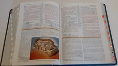 KJV King James Version Study Bible Holman Indigo (Blue) LeatherTouch Indexed