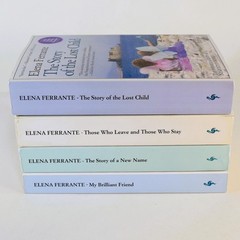 Neapolitan Novels 4 Books Set – Elena Ferrante – My Brilliant Friend -Lot Series