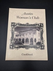 Austin Womans Club Cookbook Binder Community Recipes Morris Press 2008