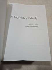 The Encyclopedia of Philosophy (8 Volumes in 4) Paul Edwards Complete Set