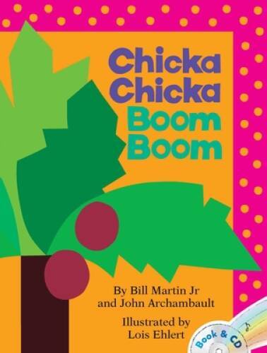 Chicka Chicka Boom Boom (Book & CD) – Audio CD By Bill Martin Jr. – GOOD