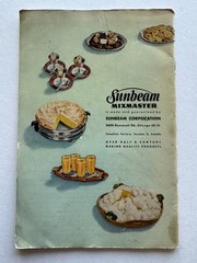 Sunbeam Automatic Mixmaster Booklet Recipe 1948 – 45 pages