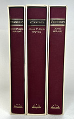 Kurt Vonnegut Novels Short Stories 1950-1985 Library of America HC 3 Vol Set