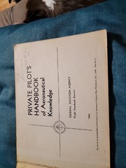 1965 Private Pilots Handbook AC 61-23 Aeronautical Knowledge 174 Pages Pre-owned