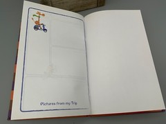 Travel Journel Hardback Book for Kids, 6 x 9 Inches, 100 pages