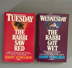 Lot 10 Harry Kemelman Rabbi Small Paperback Books Mysteries Vintage 1980s 1990s