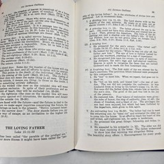 Vintage 101 Sermon Outlines Frank Cox HC 1971 Preaching Christian Book Vintage