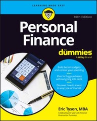Personal Finance For Dummies – Paperback By Tyson, Eric – VERY GOOD