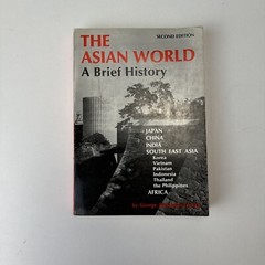 The Asian World A Brief History George Lensen 1966 Paperback