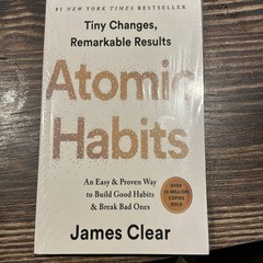 James Clear Atomic Habits Paperback 2018 Penguin Self-Help Nonfiction Habits