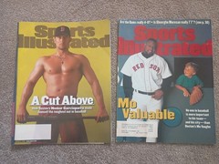 Lot of 12 Vintage BOSTON RED SOX Sports Illustrated Magazines WORLD SERIES
