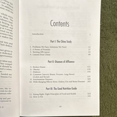 T. Colin Campbell China Study BenBella Books 2004 Nutrition Hardcover