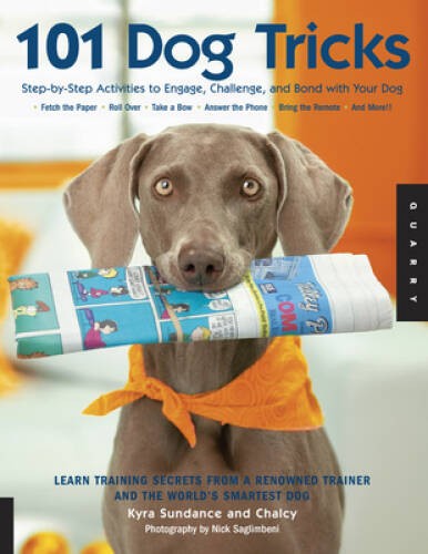 101 Dog Tricks: Step by Step Activities to Engage, Challenge, and Bo – VERY GOOD