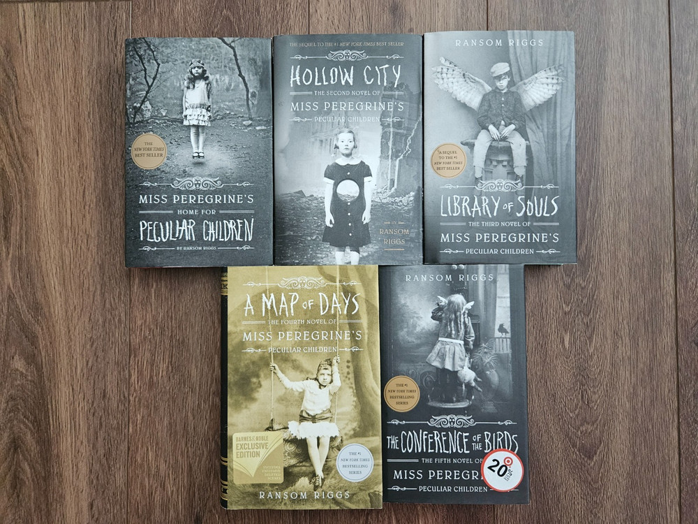 Miss Peregrine’s Home For Peculiar Children Lot 1-5 Ransom Riggs Hardcover