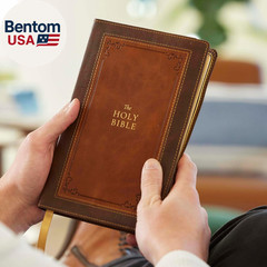 1611 KJV with Apocrypha, Brown Leathersoft: Holy Bible