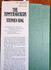THE TOMMYKNOCKERS by Stephen King – 1987 Putnam 1st/1st