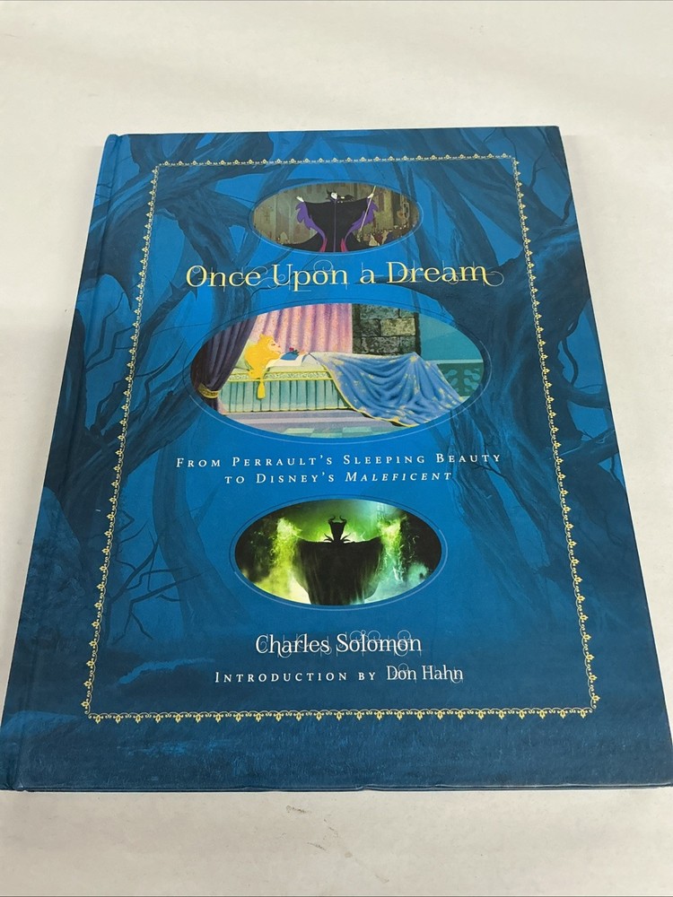 Disney Deluxe Once Upon a Dream hardcover Book Sleeping Beauty Maleficent