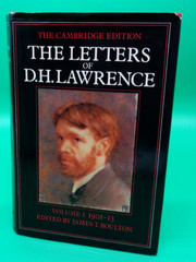 THE LETTERS OF D. H. LAWRENCE Volume 1 HC DJ – D. H. Lawrence & James T. Boulton