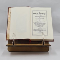 The Book Of Black Magic And Of Pacts Including the rites and mys [Leather Bound]