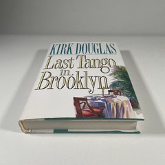 Kirk Douglas Last Tango In Brooklyn Signed Book 1994 Autographed Warner Books