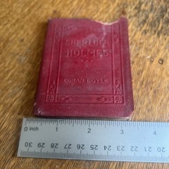 1920s Small Red Book TALES OF SHERLOCK HOLMES Sir A. Conan Doyle Little Luxart
