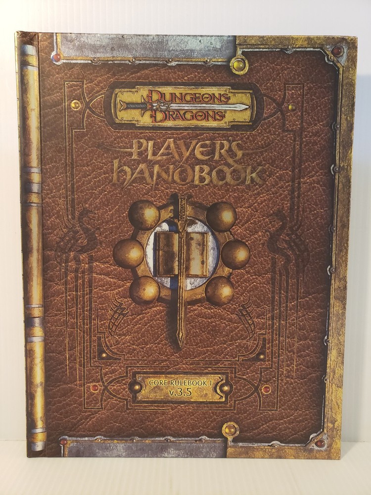 Players Handbook Dungeons & Dragons 3.5E d20 D&D Rulebook RPG