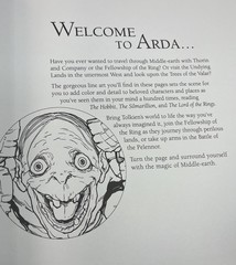 Tolkien’s World A Fantasy Coloring Book New 96 Pages
