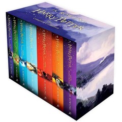 Harry Potter Complete Full 7 Books Childrens Box Set Collection by J K Rowling