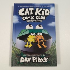 Cat Kid Comic Club by Dav Pilkey Lot of 3 Hardcovers Bundle Kids Books Ages 7-11