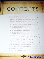 100 Signs of the Times Second Coming of Christ DELUXE 1st Ed HC Ridges Mormon
