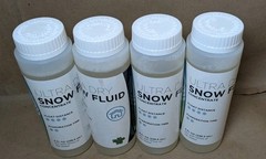 !4PK! Froggy’s Flakes Snow Machine Fluid Concentrate, 8 fl. oz, Ultra-Dry Indoor