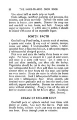 1910 A Cook Book For The Poor, The Rich, The Sick, The Well 324 Pages