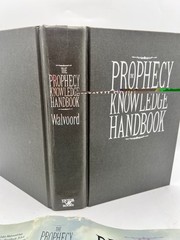 The Prophecy Knowledge Handbook John Walvoord 1990 Victor Books HC 5th Printing