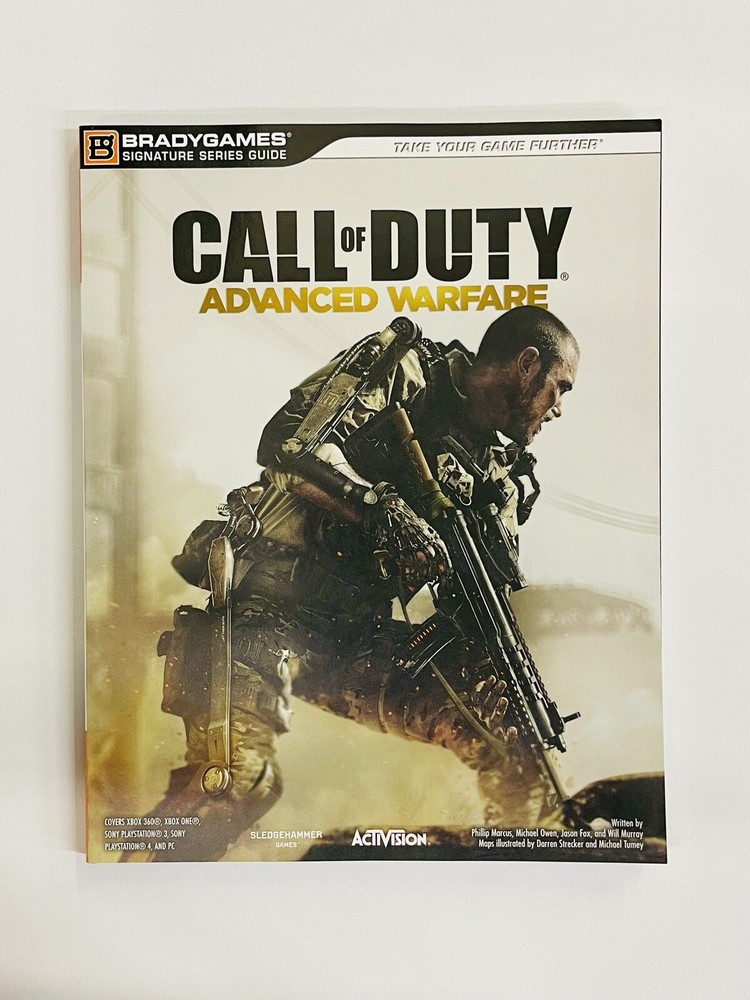 Call of Duty Advanced Warfare 2014 Brady Games Official Strategy Guide Book NEW