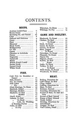 1880 The Non Alcoholic Cookery Book 134 Pages