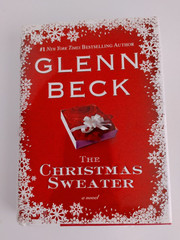 SIGNED The Christmas Sweater by Glenn Beck 1st Edition Signed HB book DJ #20048