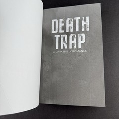 Deathtrap Alexandra St. Pierre 2024 Independent Trade Paperback Black Pages