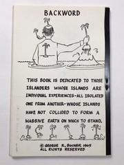 No Island Is A Man, 1965 Paperback, George R. Bucher, Artist Sculpture Cartoons