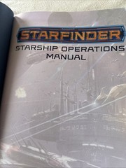 Starfinder RPG: Starship Operations Manual Staff, Paizo Br6