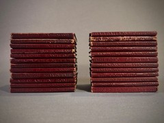 Antique Little Leather Library Miniature Books – Choose Your Title – Red Series