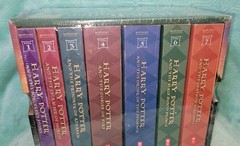 Harry Potter The COMPLETE SERIES JK Rowling Box Set Books & HOGWARTS NEW SEALED
