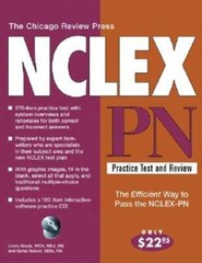 The Chicago Review Press NCLEX-PN Practice Test and Review by Waide: Used