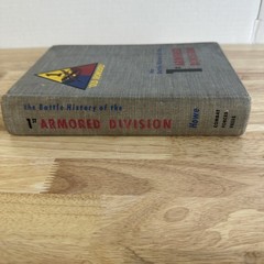 Battle History 1st Armored Division WWII George F Howe 1954 Combat Forces Press