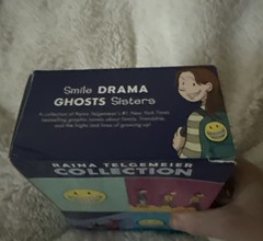 Raina Telgemeier Collection 5 Book Set [Smile, Drama, Sisters, Ghosts, Guts]