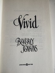 Beverly Jenkins Vivid Hardcover 1995 RARE | Excellent Condition