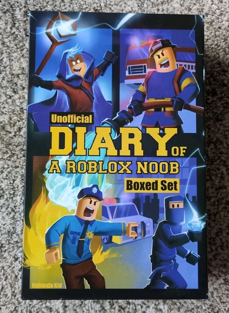 Unofficial Diary of a Roblox Noob Boxed Set by Robloxia Kid-5 Books – NEW