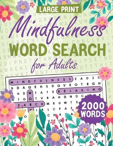 Laura Bidden Mindfulness Word Search for Adults Large Print (Paperback)