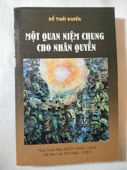 Một Quan Niệm Chung Cho Nhân Quyền ĐỖ THÁI NHIÊN 2014