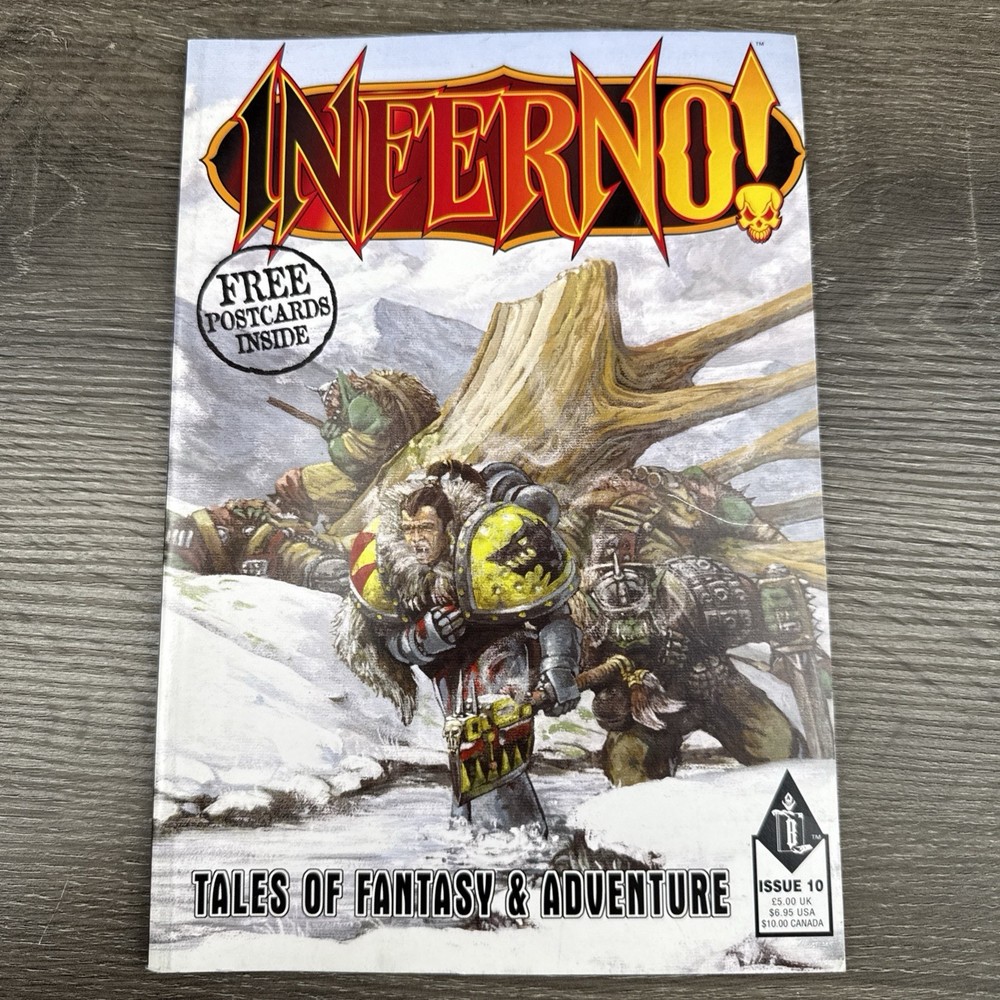 Inferno! Tales of Fantasy & Adventure Issue 10 Games Workshop 1998 Magazine
